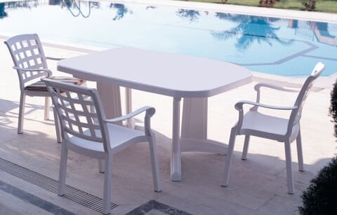 Laguna Masa 100x165cm Yeşil