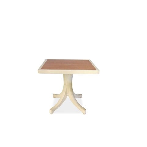 Diva Masa 80x80 Ivory Ahşap