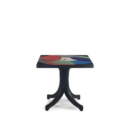 Diva Masa 80x80 Siyah Multi