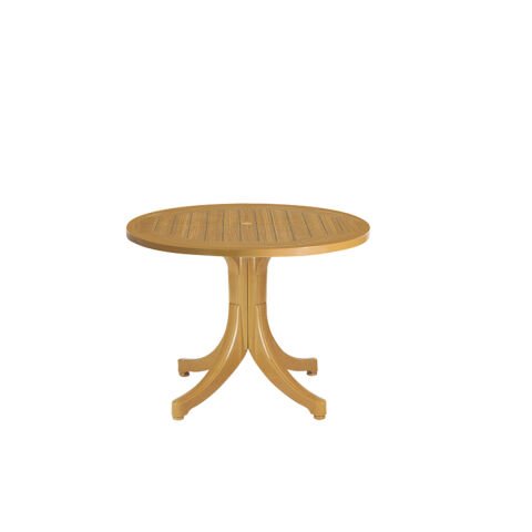 Pera Masa Ø90 Teak Ahşap
