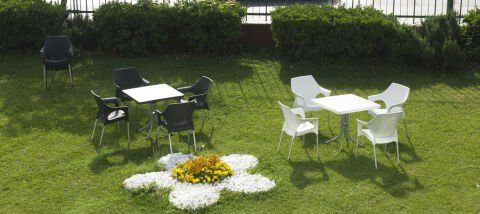 Bambo Koltuk Gri Boyalı Ayak