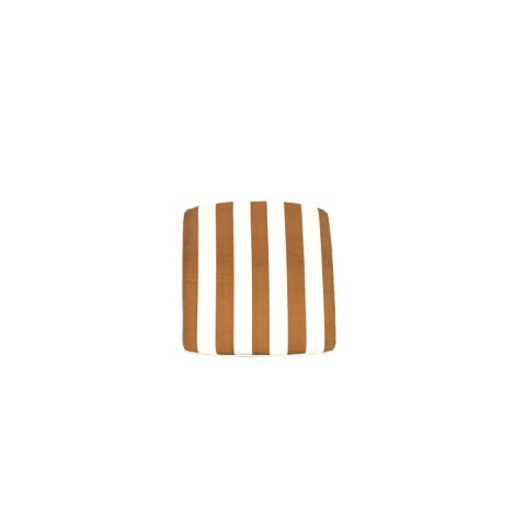 Koltuk Minderi Çizgili Teak Ekru
