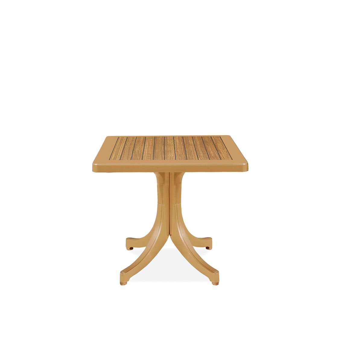 Pera Masa 80x80 Teak Ahşap