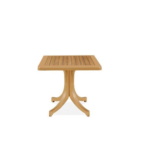 Pera Masa 80x80 Teak Ahşap