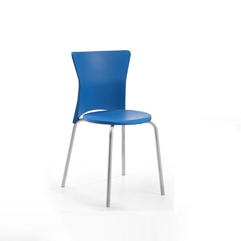 Vega Sandalye Krom Ayak 07 Mavi
