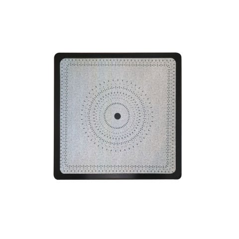 Pera Masa 80x80 Gümüş Dantel