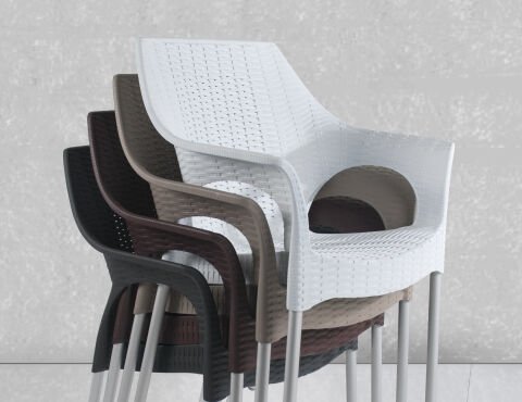 Bambo Koltuk Boyalı Ayak