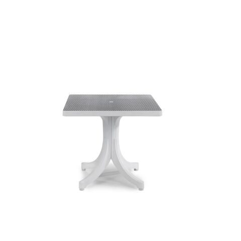 Diva Masa 80x80 Beyaz Rattan